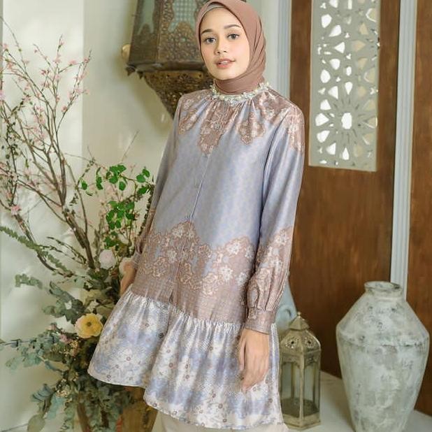 BERKUALITAS MADEENA TUNIC TUNIK LIGHTS.CLO LIGHTS CLO - ADELINE