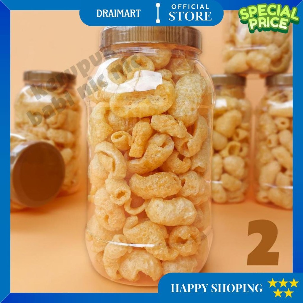 

Kerupuk Kulit Babi Nic Nic 2 Liter Snack Cemilan Rambak Krupuk Kerubi D Cod