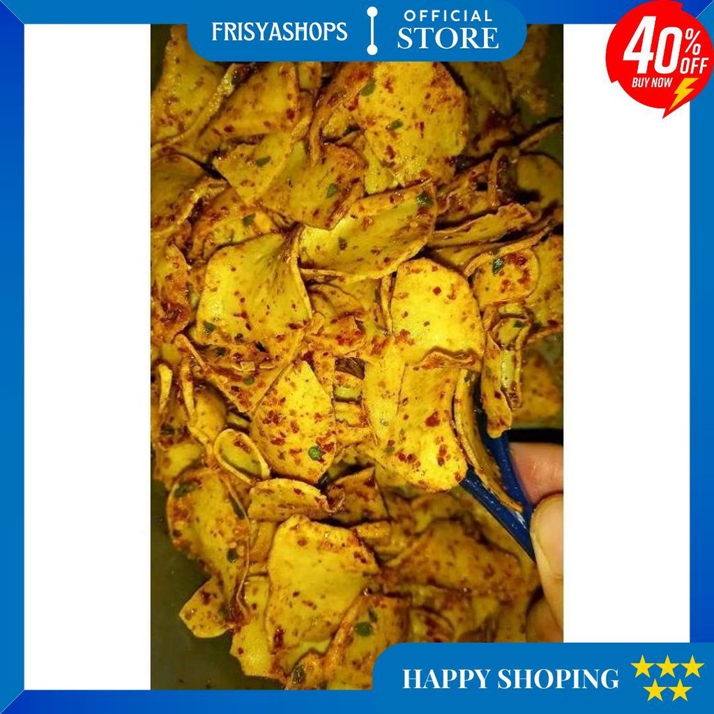 

Cemilan Basreng Bulat Kripik Basreng Pedas Daun Jeruk Isi 1Kg D Promo Puncak