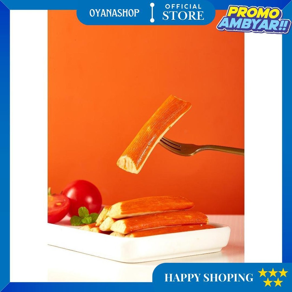 

[Halal] [ Luvish ] Paket Kombo Crab Stick I Crab Bbq I Crab Spicy I Crab Flavor Lebaran Best Seller Enak Cemilan D Termurah