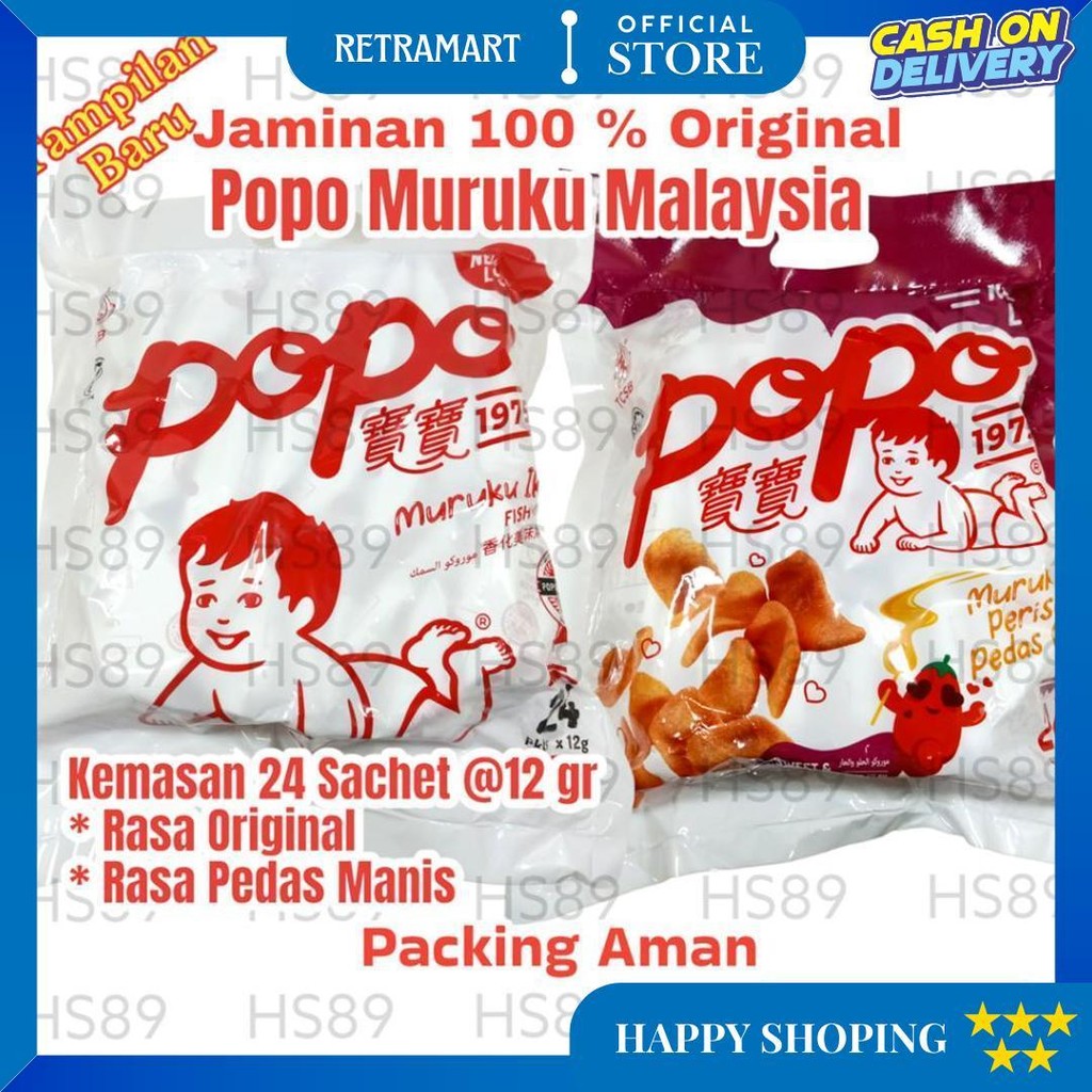 

Maruku Asli - Popo Muruku M4Laysia 800Gr - Ayam Popo Maruku - Maruku Ikan - Snack Maruku D Sale