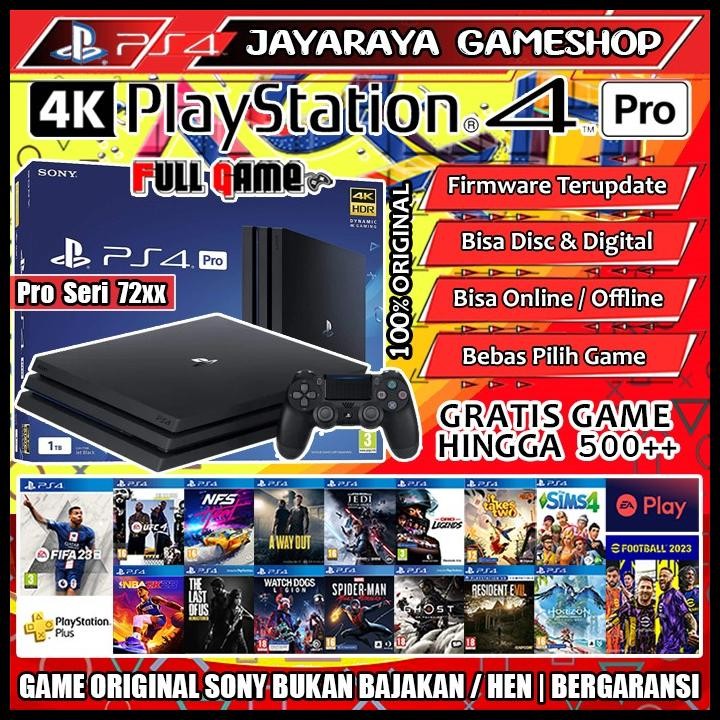 Terlaris Sony Ps4 Pro Seri 72 1Tb Playstation 4 Pro Cuh-72Xx Original Good Quality