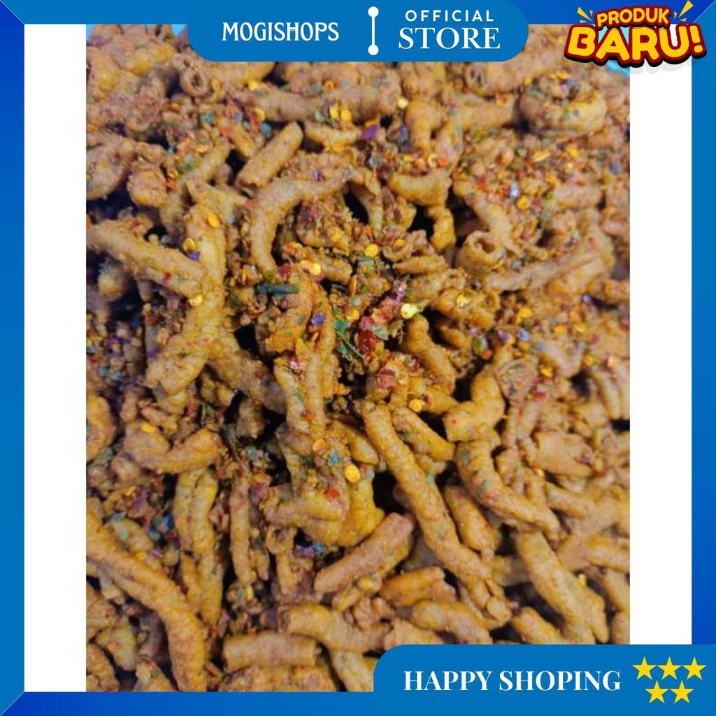 

Usus Ayam Crispy Pedas Daun Jeruk 500Gram Enak Nagih D Sale