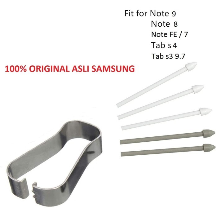 

HOT SALE! 100% SAMSUNG Refill Nib Ujung Mata S Pen Galaxy Note 9 8 FE Tab S4 S3