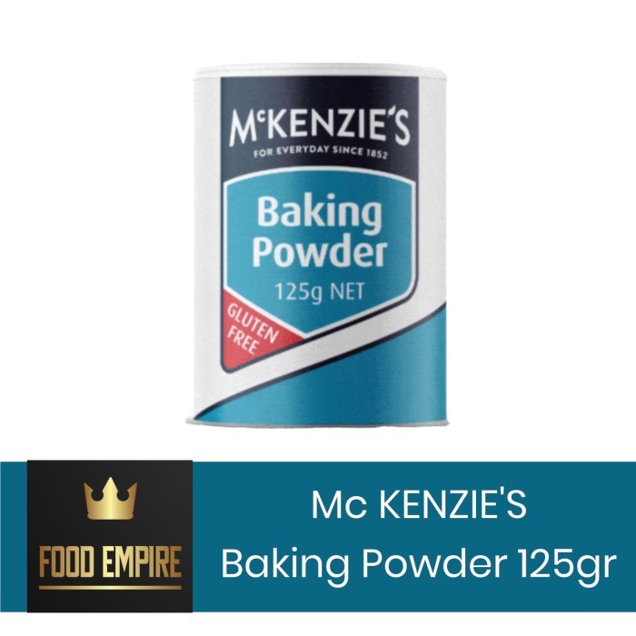 Mckenzie'S Baking Powder 125 Gram Gluten Free Mckenzies