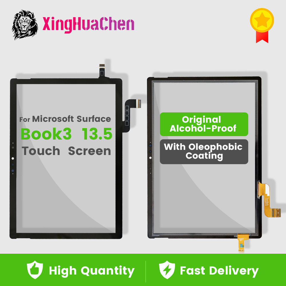 WEASH 13.5” Original For Microsoft Surface Book 3 1793 Touch Screen Digitizer Assembly For Microsoft