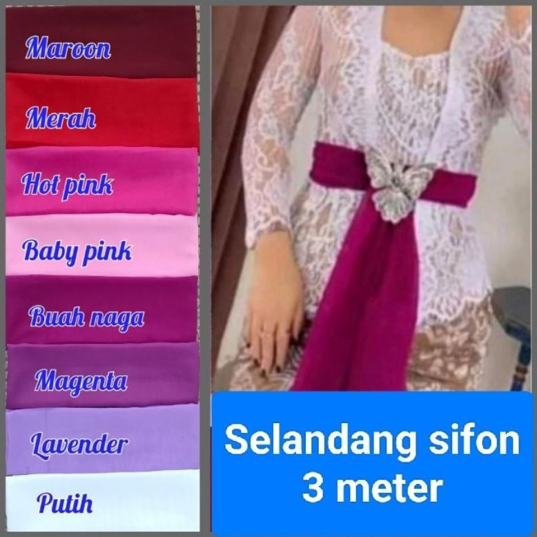 Selendang Sifon/Selendang Bali