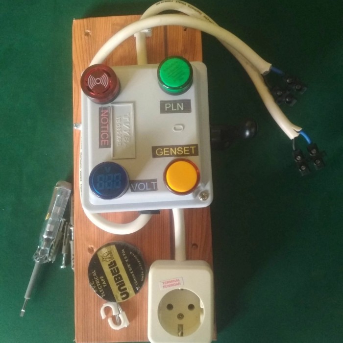 Cam starter Ohm Saklar genset