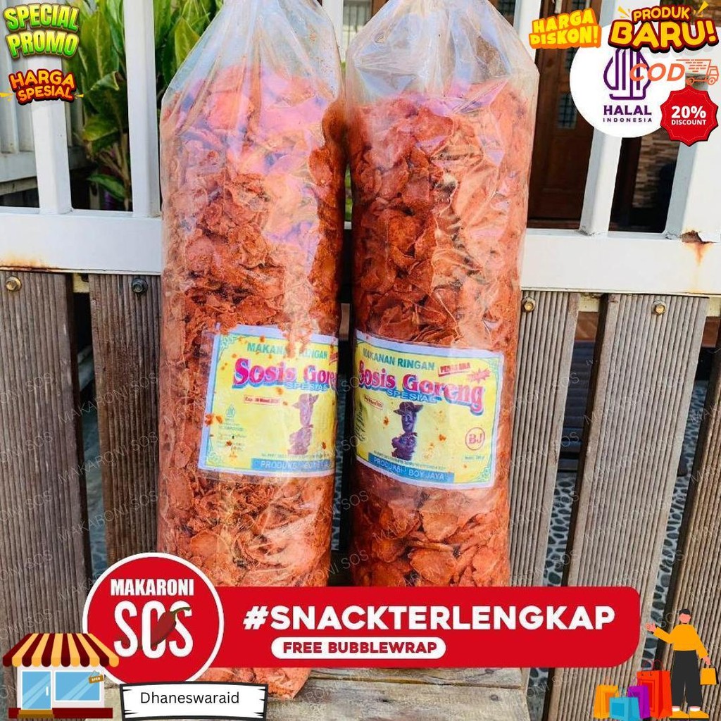 

1 Kg Sosreng Sosis Goreng Pedas Viral Terenak Termurah Terlengkap Makaroni Sos D Termurah