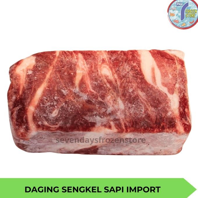 Daging Sapi Sengkel Shank Sapi Import Halal Beku Frozen alum
