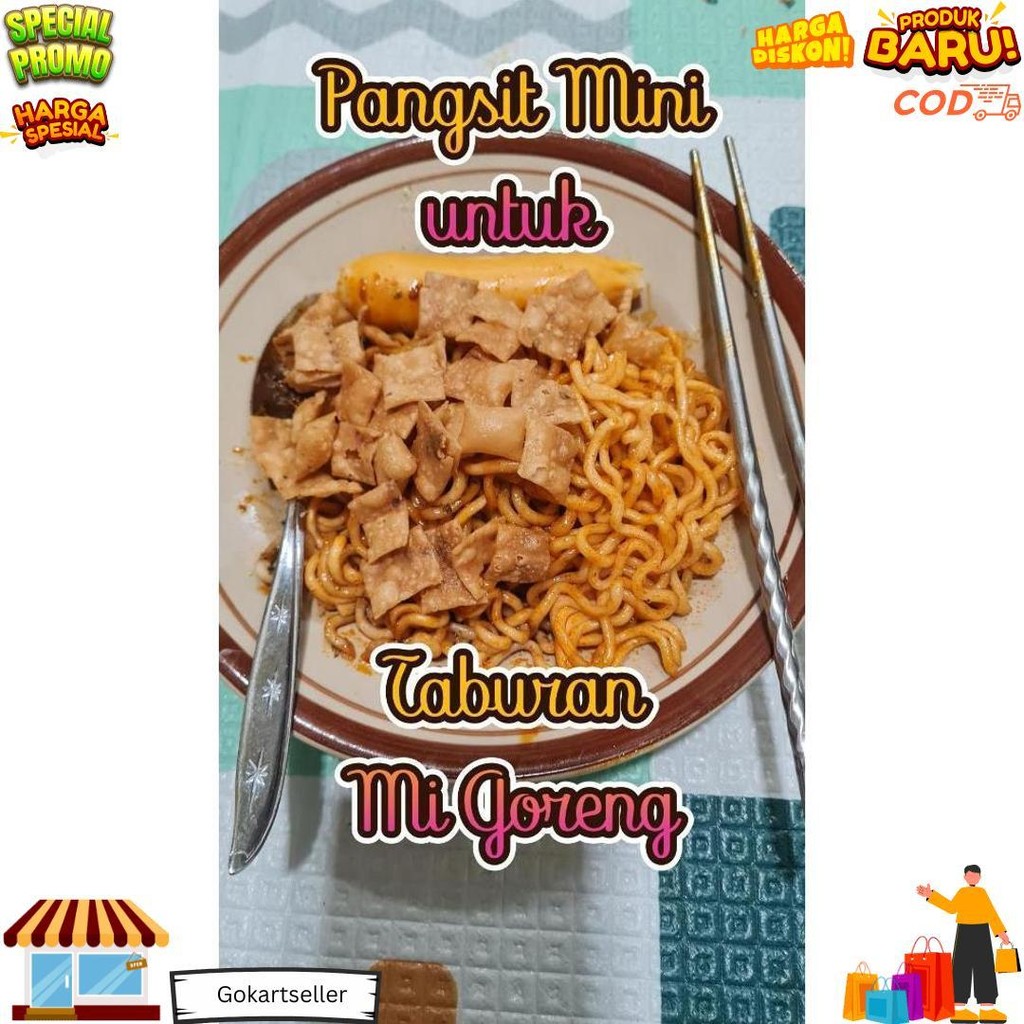 

Pangsit Mini Renyah 1 Kg Rasa Bawang D Termurah
