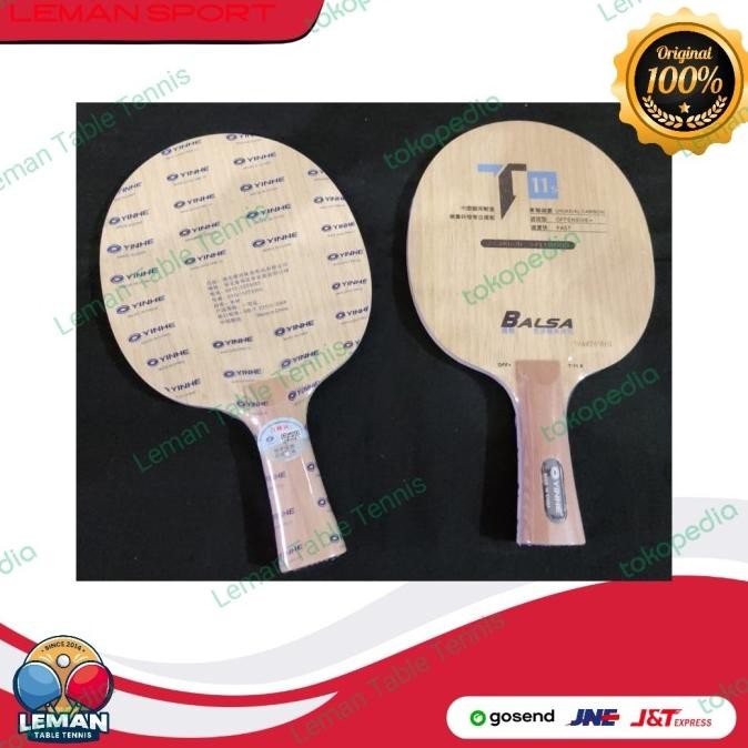 Kayu Yinhe T11s Balsa FL/ST/Cpen / Pingpong Tenis Meja (INCLUDE COVER)