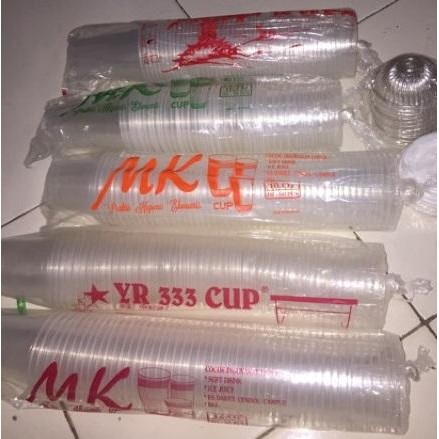 Gelas Pop Ice Buble, Plastik Gelas Cup, Gelas Plastik Oz, Gelas Bubur Kacang, Gelas Cendol,Gelas