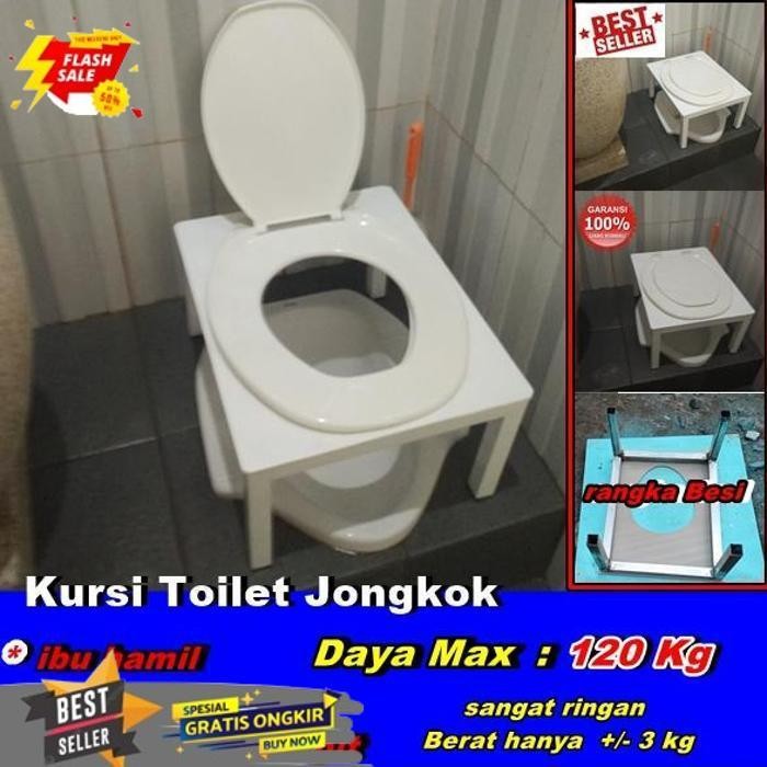 TERBAIK DUDUKAN KURSI TOILET JONGKOK PORTABLE UNTUK PARA IBU HAMIL DAN ORANG TUA BISA UNTUK ORANG SA