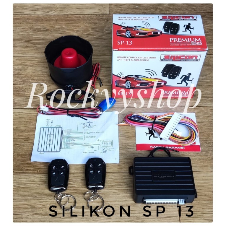 Alarm Mobil Merek Silicon Type Sp 880