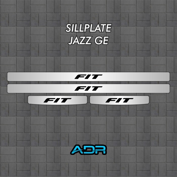Sillplate Honda Jazz Ge8 Fit Mugen