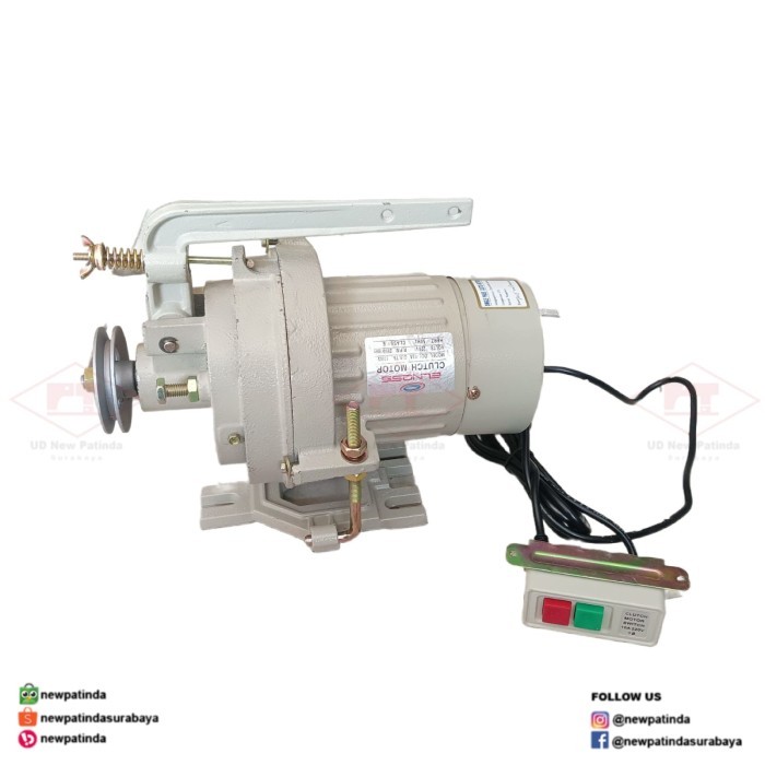 

] Dinamo Mesin Jahit Industrial 100 Watt Elnoss Clutch Motor