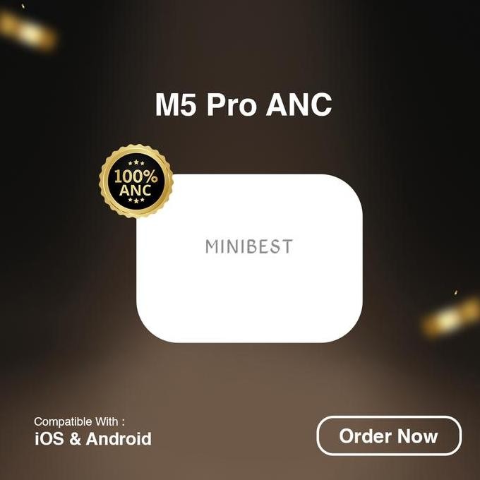 M Series TWS Earphone Headset Bluetooth Generation by Minibest Indonesia Terlaris