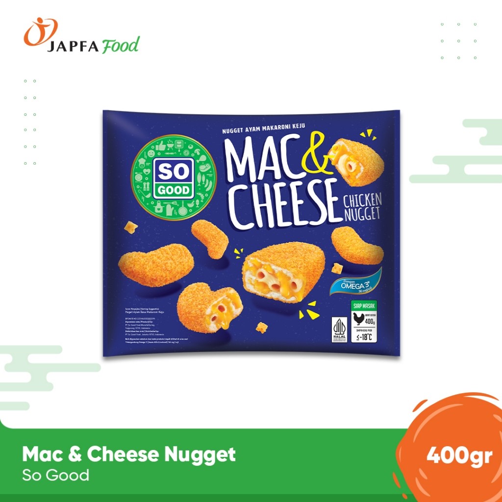 

So Good Mac and Cheese Nugget 400gr