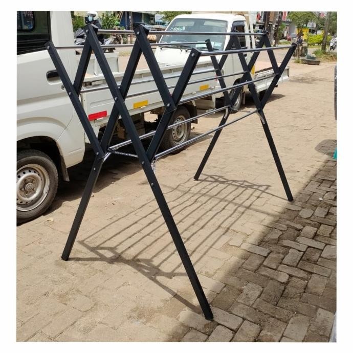 Jemuran Pakaian jumbo Stainless x Aluminium / Jemuran Baju kokoh