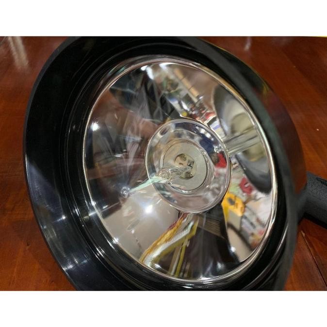 Handheld Spotlight Berburu bohlam Halogen 100 watt, jarak tempuh 800m Terlaris