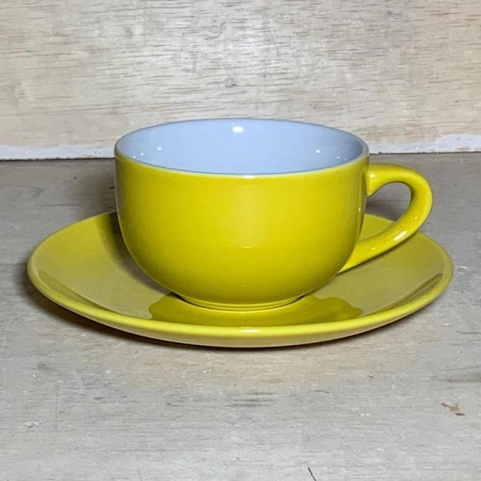 *:*:*:*:*] Cangkir Lepek Teh Kopi Cappucino Porcelain Kopin KPC03