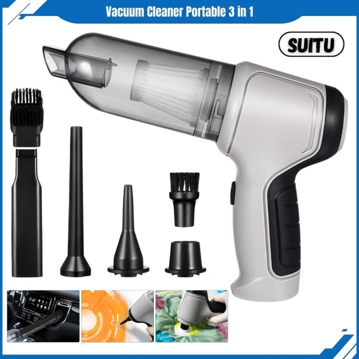 Vacum Cleaner 120W Penyedot Debu Genggam Penyedot Debu Mini Tanpa Sapu