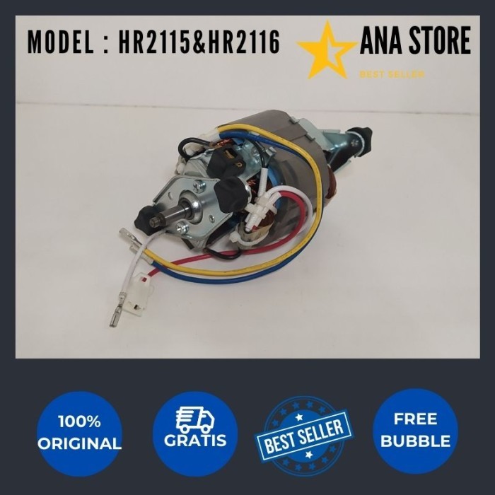 Motor Dinamo Blender Hr2115 Hr2116 Original Philips