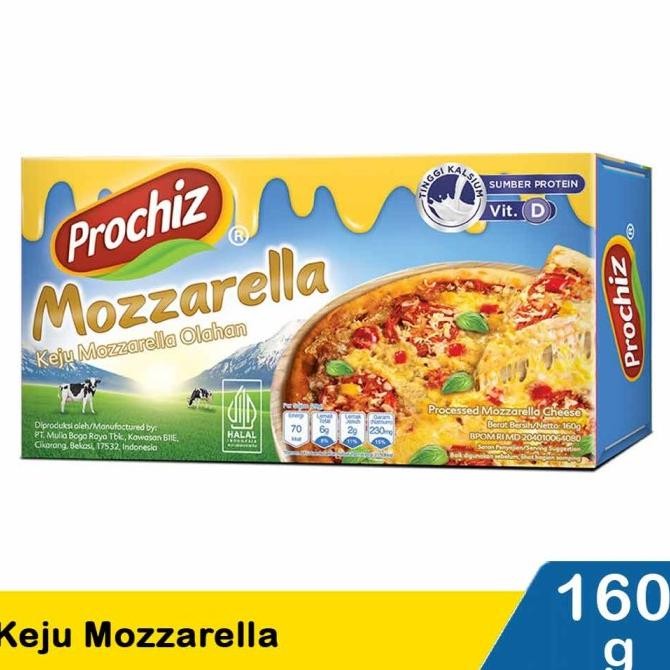 

hanya disini] Keju Prochiz Mozarella 160gr