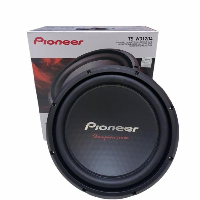 Subwoofer pioneer ts-w312d4 champion series subwoofer 12 inch pioneer Terlaris