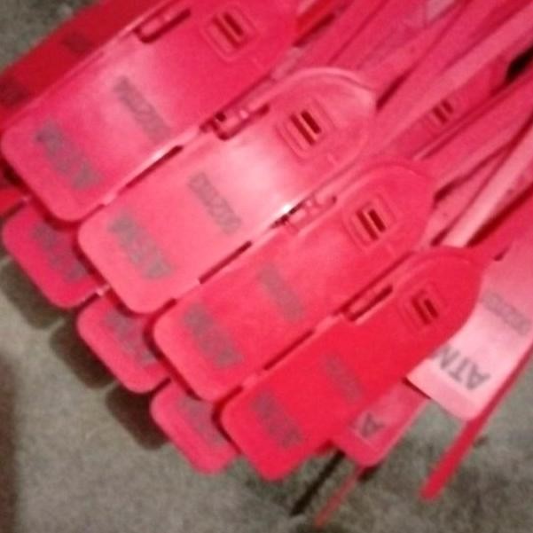 SEGEL PENGAMAN/SECURITY SEAL PLASTIK Terlaris