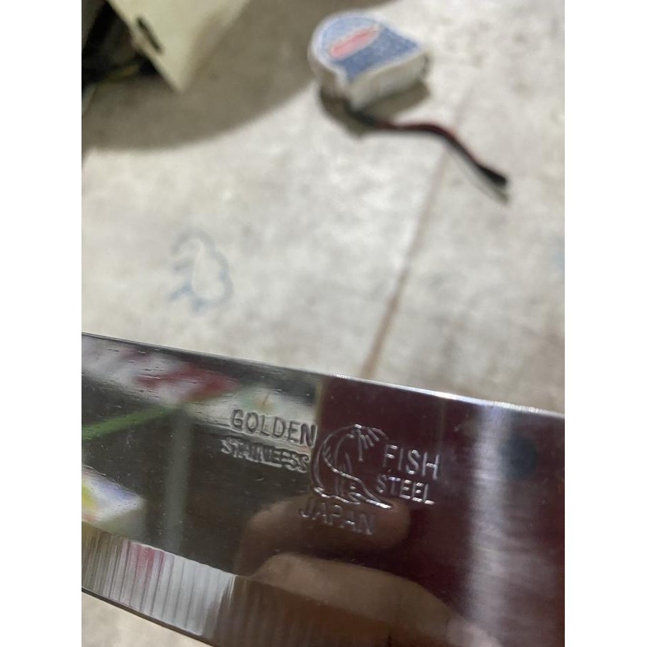 ___] Pisau Golden Fish Stainless