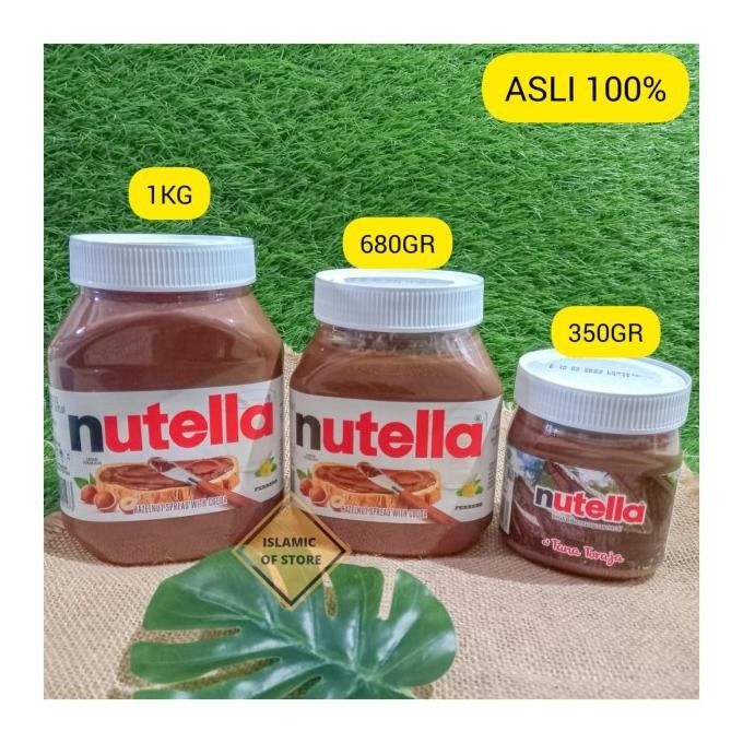 

NUTELLA 1KG ORIGINAL TERMURAH L SELAI COKLAT NUTELA 1 KILO