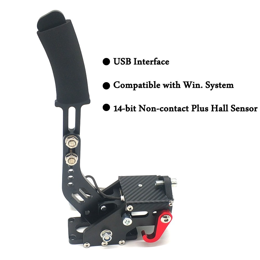 MADURAJAYYA 14Bit PC USB Handbrake Simulate Linear Handbrake for Racing Games for Logitech G27 G29