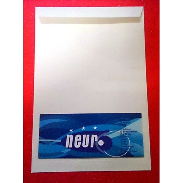

Neuro Amplop Putih Ukuran Folio "Seal" New
