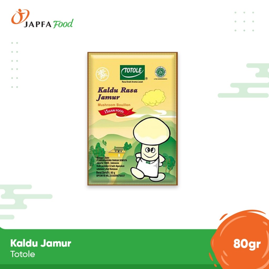 

Totole Bumbu Kaldu Jamur 80gr / Penyedap Rasa Jamur