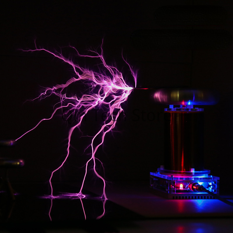 ADS DIY Music Tesla Coil SSTC Finished High-frequency Generator Ignition Lightning Model Driver Boar