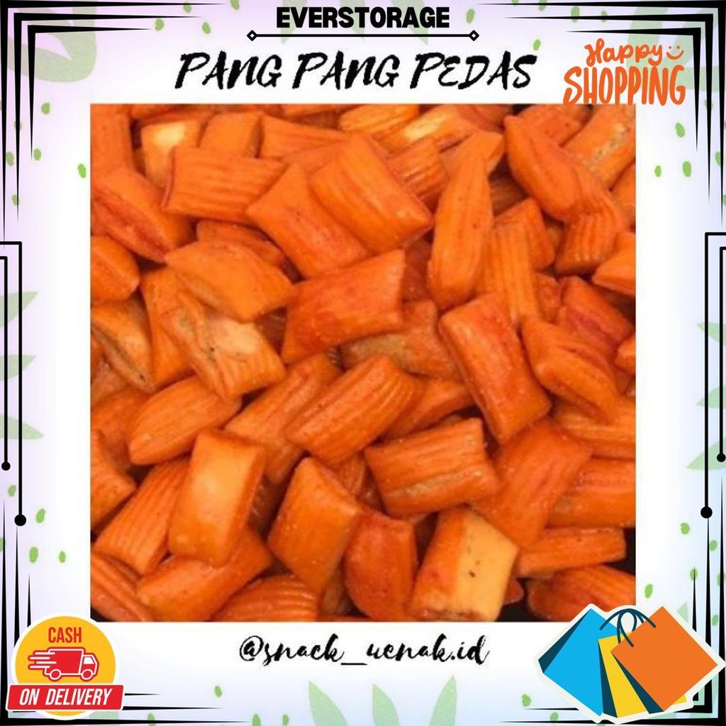 

Snack Kiloan Pang Pang Pedas 500 Gram | Cemilan Murah Makassar D Sale