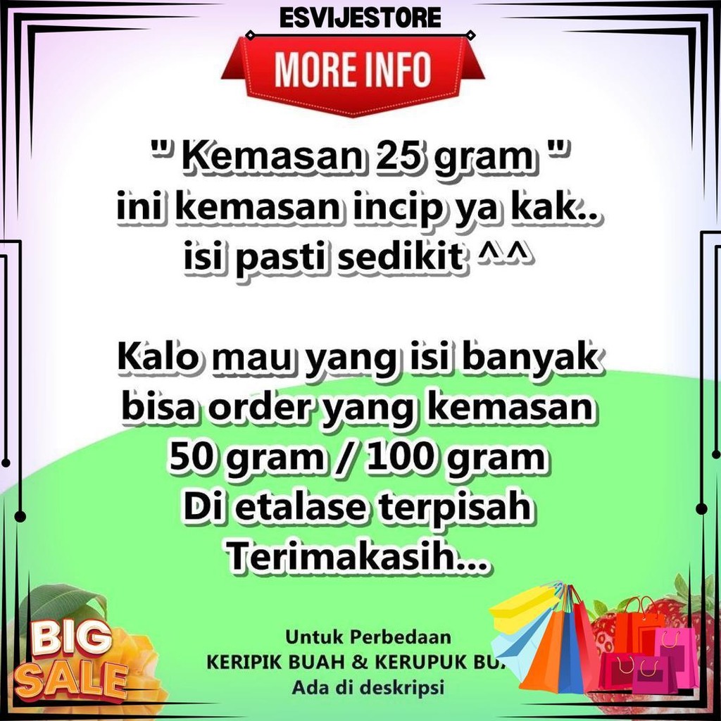 

Grosir Murah Paket 10 Kerupuk Buah Strawberry Anggur Durian Kemasan 25 Gramkeripik Nangka Apel Salak Buah Kering Snack Viral Jajanan Enak Jajanan Lebaran Kue Lebaran D Promo 3.3