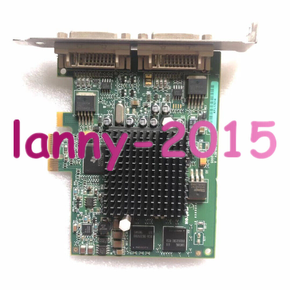 PUJASERRAZ 1PC USED Matrox G550 PCIE 1X Dual-screen Graphics Card G55-MDDE32F #CZ