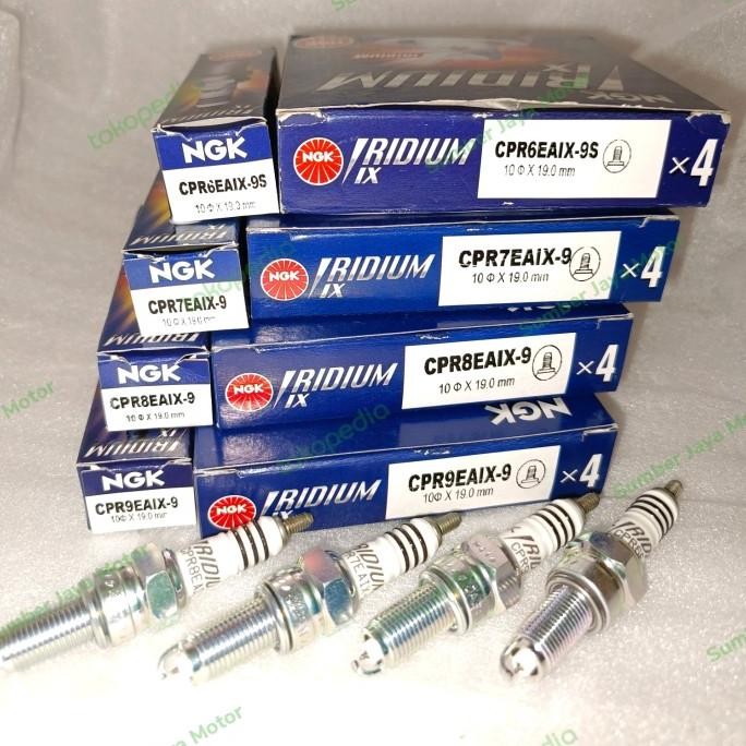 Promo Busi Ngk Iridium Cpr6Eaix-9S /Cpr7Eaix-9 / Cpr8Eaix-9 / Cpr9Eaix-9