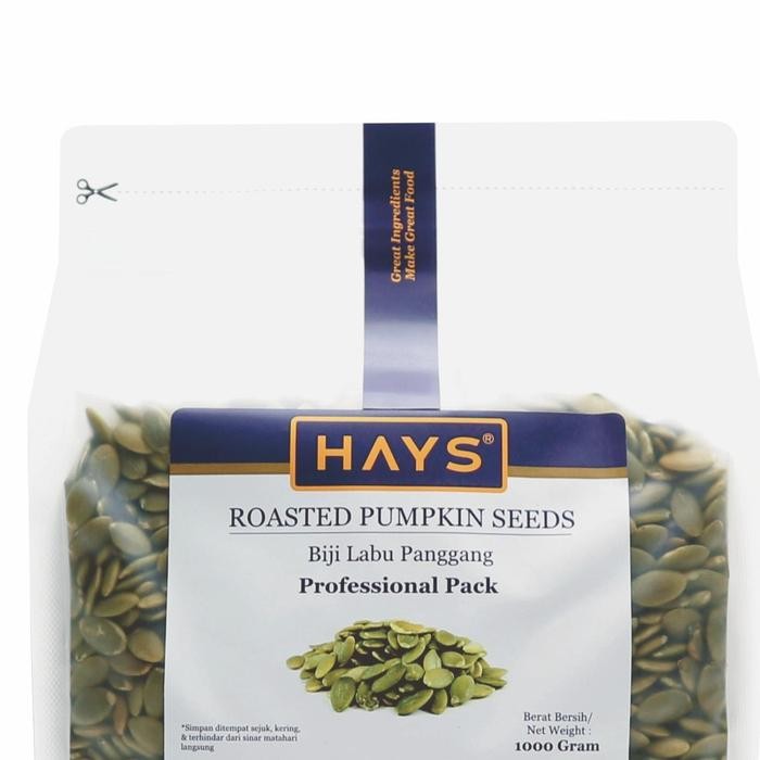 

ROASTED PUMPKIN SEEDS 1KG / KUACI LABU PANGGANG 1KG HAYS
