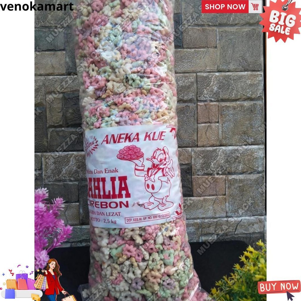 

Cemilan Bunga Sakura / Cin Cin Rainbow Isi 1 Kg Termurah Cemilan Ringan/Makanan Kiloan D Gratis Ongkir