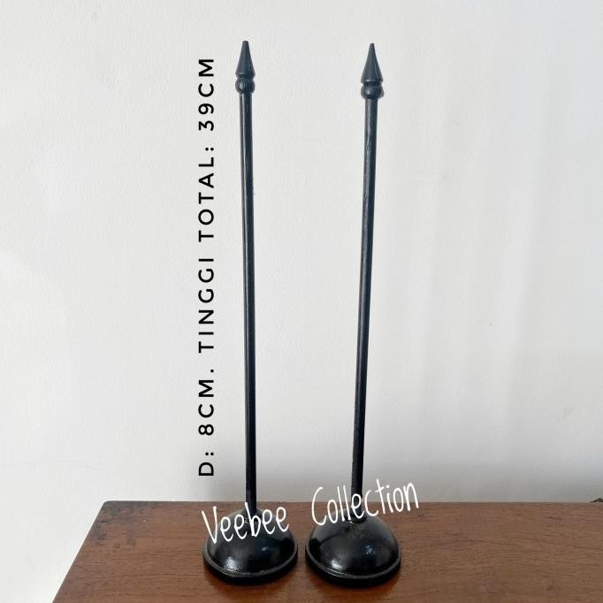 best seller] Tiang Bendera Meja Kayu/ Tiang Kayu Meja Bendera/ tiang kayu