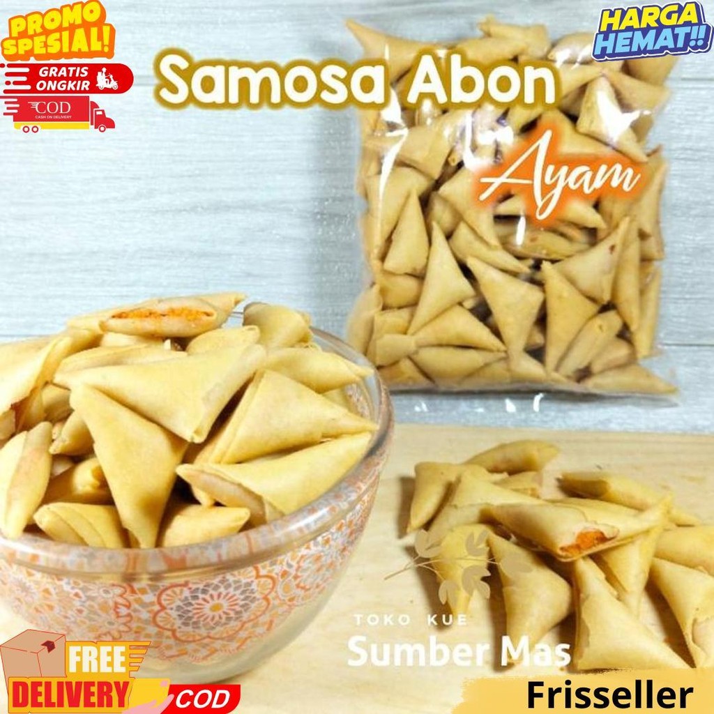 

Samosa Kering Isi Ayam Berat 250 Gr / Samosa Ayam / Snack Kiloan / Samosa Pedas Manis D Gratis Ongkir