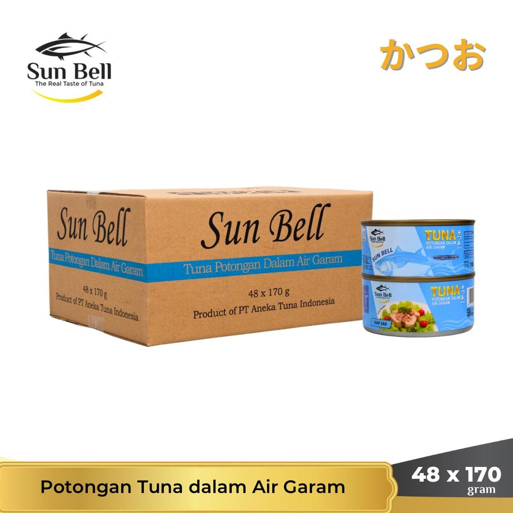 

Sun Bell Tuna Chunk in Brine (48 klg)