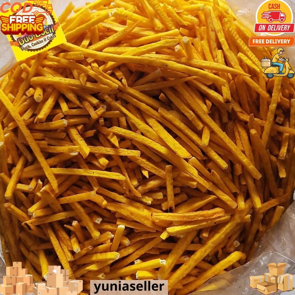 

Stik Talas Asli Gurih Renyah 1 Kg - Duo Bocil Snack D Gratis Ongkir