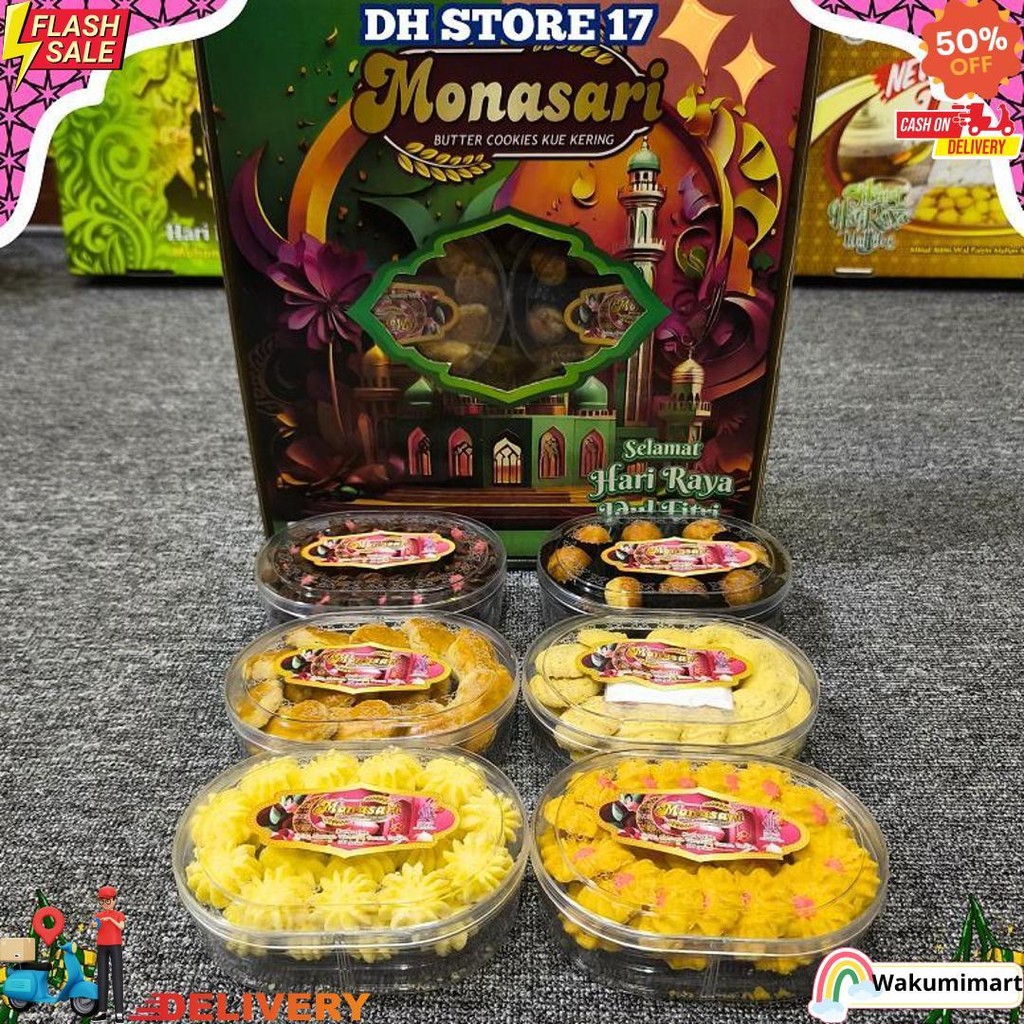 

Paket Kue Kering Lebaran Premium Nastar, Kastengel, Putri Salju Prima Jaya, Thr, Monasari Hampers Halal Bpom Parsel Kue Elegan Tahan Lama D Best Seller