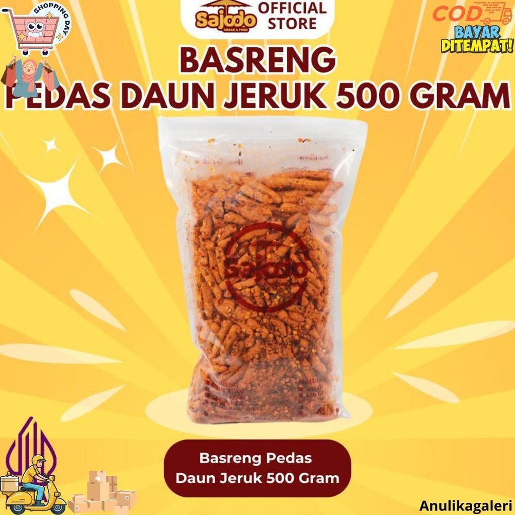 

Sajodo Snack - Basreng Pedas Daun Jeruk Viral [Etalase Baru] D Termurah