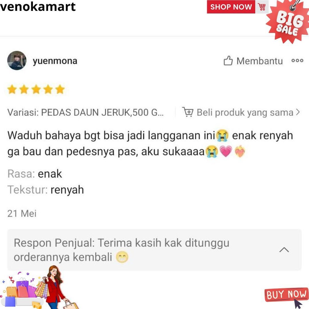 

Usus Ayam Crispy Pedas Daun Jeruk 500Gram Enak Nagih D Gratis Ongkir